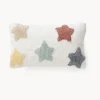 Funda de cojín de algodón Stars