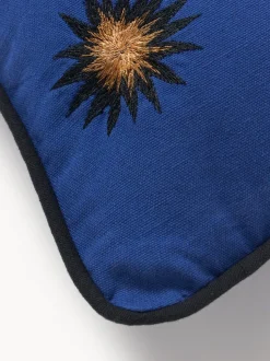 Funda de cojín decorativo de algodón artesanal Velvety