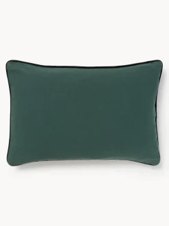 Funda de cojín decorativo de algodón artesanal Velvety