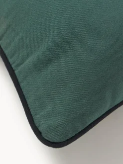 Funda de cojín decorativo de algodón artesanal Velvety
