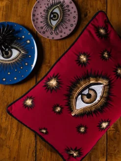 Funda de cojín decorativo de algodón artesanal Velvety