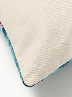 Funda de cojín de terciopelo con estampado abstracto Velvety