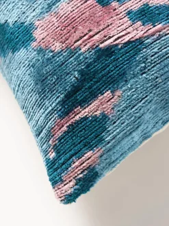 Funda de cojín de terciopelo con estampado abstracto Velvety