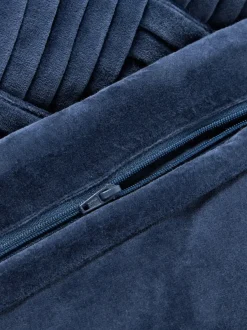 Funda de cojín de terciopelo texturizada Sina