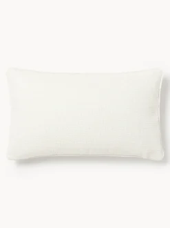 Funda de cojín en tejido bouclé Aya