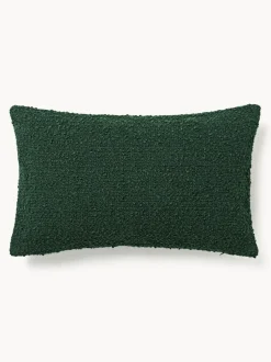 Funda de cojín en tejido bouclé Bellamie