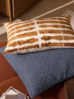 Funda de cojín en tejido bouclé Bellamie