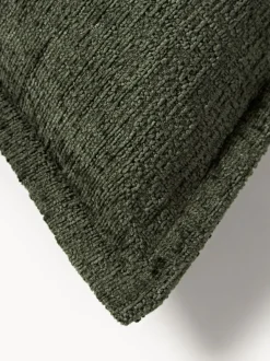 Funda de cojín en tejido bouclé Shannon