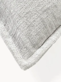 Funda de cojín en tejido bouclé Shannon