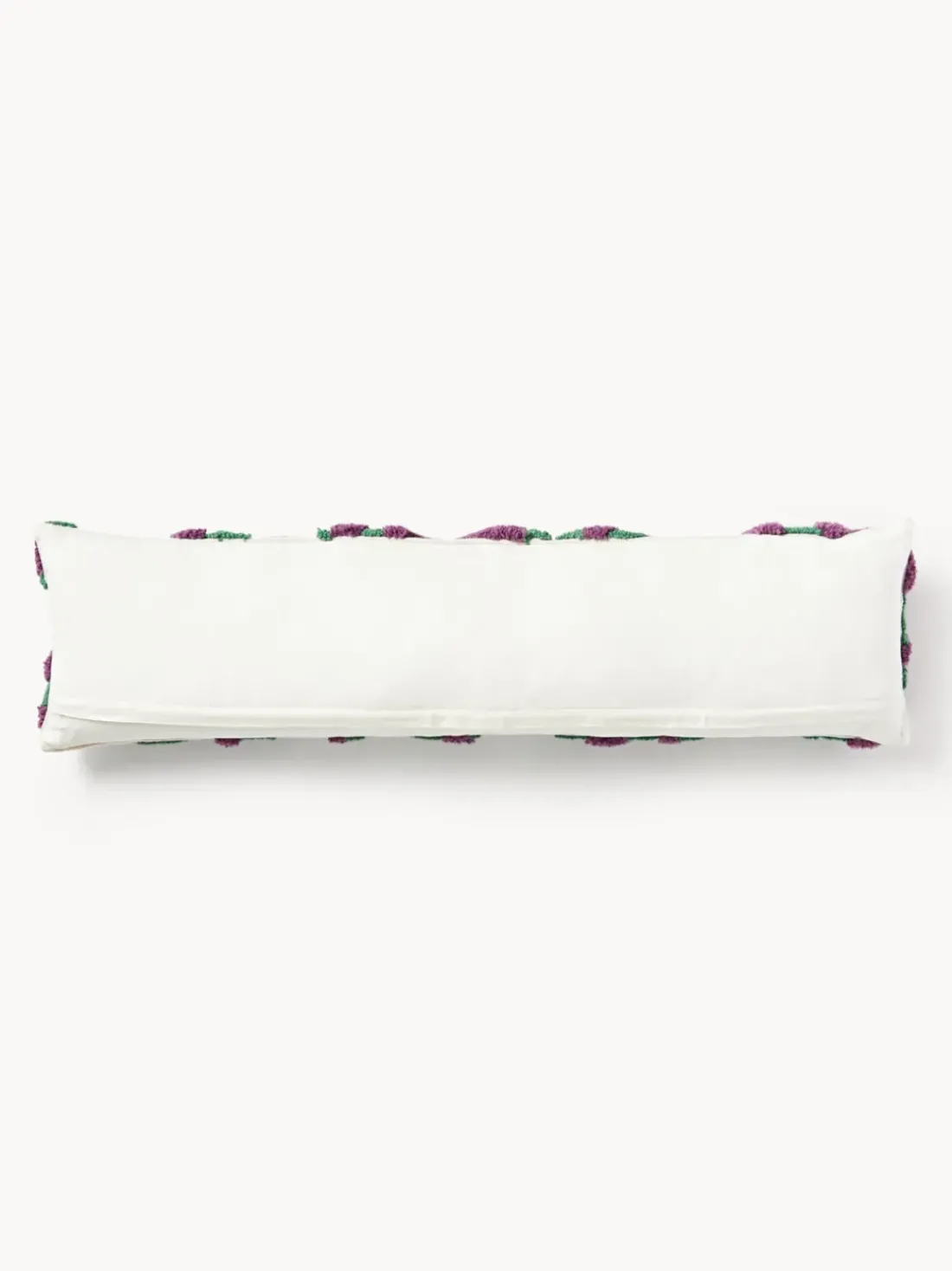 Funda de cojín grande artesanal con tejido capitoné Jiri