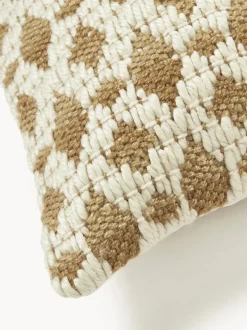 Funda de cojín para exterior con tejido estampado Yamir
