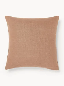 Funda de cojín para exterior con estampado de ondas bordadas Shanti