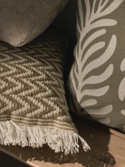 Funda de cojín para exterior con adorno decorativo Aryna