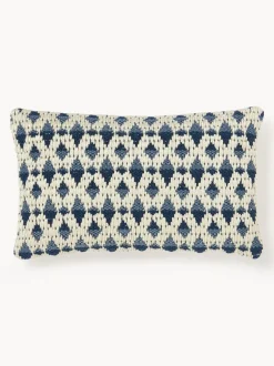 Funda de cojín para exterior con tejido estampado Yamir