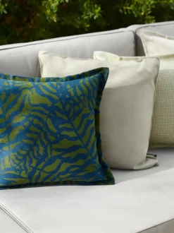 Funda de cojín para exterior estampado jacquard Ortun