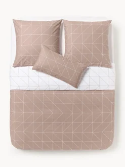 Funda nórdica de algodón estampada Marla