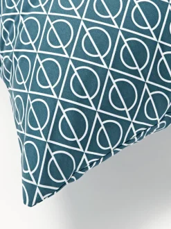 Funda nórdica de algodón estampado geométrico Jella