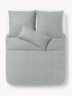 Funda nórdica de algodón estampado geométrico Jella