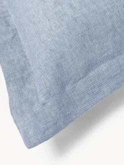 Funda nórdica de lino con ribete Linna