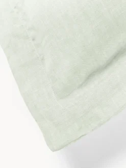 Funda nórdica de lino con ribete Linna