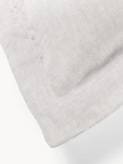 Funda nórdica de lino con ribete Linna