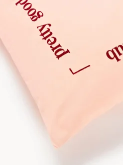 Funda nórdica de percal con bordado Roya