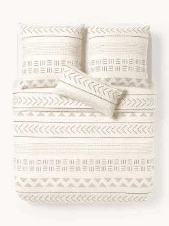 Funda nórdica de percal con estampado boho Kohana