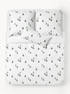 Funda nórdica de percal con árboles de Navidad Darina
