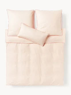 Funda nórdica de percal con ribete Daria
