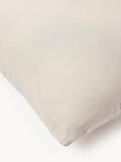 Funda nórdica de percal de algodón lavado Leonora