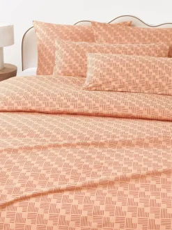 Funda nórdica de percal estampado Inki