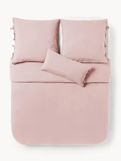 Funda nórdica de percal lavado Leonie
