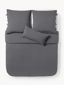 Funda nórdica de percal lavado Leonie