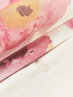 Funda nórdica de satén de algodón con estampado floral Fiorella