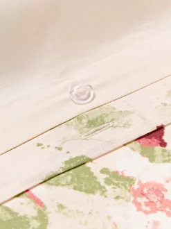 Funda nórdica de satén estampado Anthea