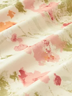 Funda nórdica de satén estampado Anthea