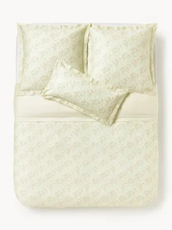 Funda nórdica de satén estampado Leticia