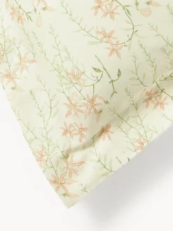 Funda nórdica de satén estampado Leticia