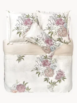 Funda nórdica de satén estampada Margot