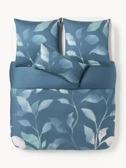 Funda nórdica de satén estampado Marino