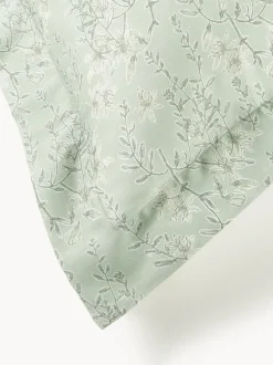 Funda nórdica de satén estampado Leticia