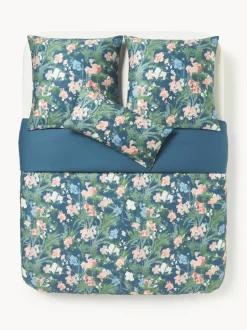 Funda nórdica de satén estampado Anthea