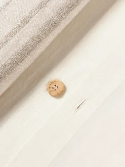 Funda nórdica en tejido de cáñamo Mindy