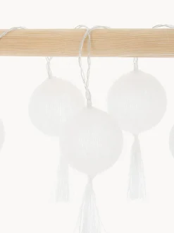 Guirnalda de luces LED Jolly Tassel, 185 cm, a pilas
