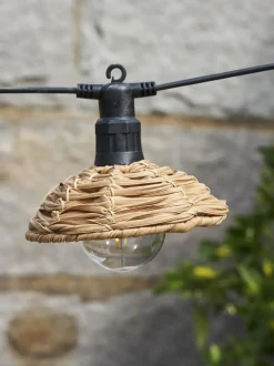 Guirnalda de luces LED para exterior Cesta