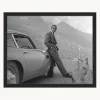 Impresión digital enmarcada Sean Connery (James Bond)