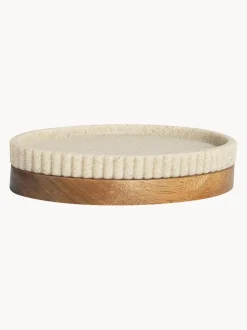 Jabonera con madera Laura