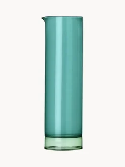 Jarra artesanal de vidrio Bamboo Groove, 1,2 L