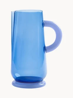 Jarra artesanal de vidrio borosilicato Dew, 1 L