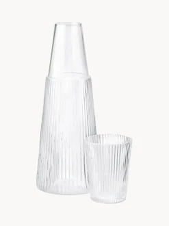 Jarra con vaso Pilastro, 1 L, 2 pzas.
